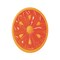 Pool Central Inflatable Fruit Slice Swimming Pool Lounger Raft - 61.5" - Orange